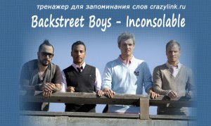 Backstreet Boys - Inconsolable 